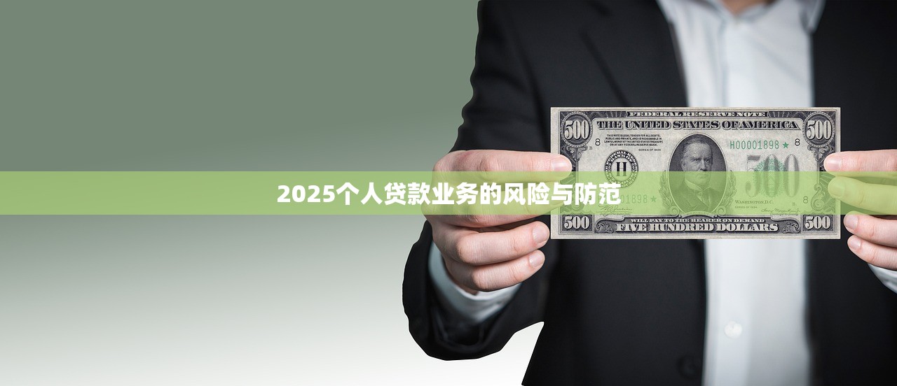 2025个人贷款业务的风险与防范
