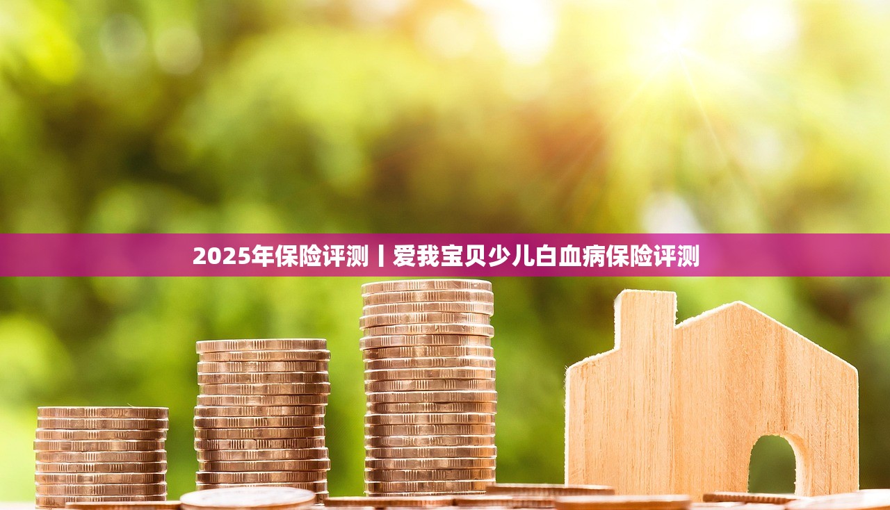 2025年保险评测丨爱我宝贝少儿白血病保险评测