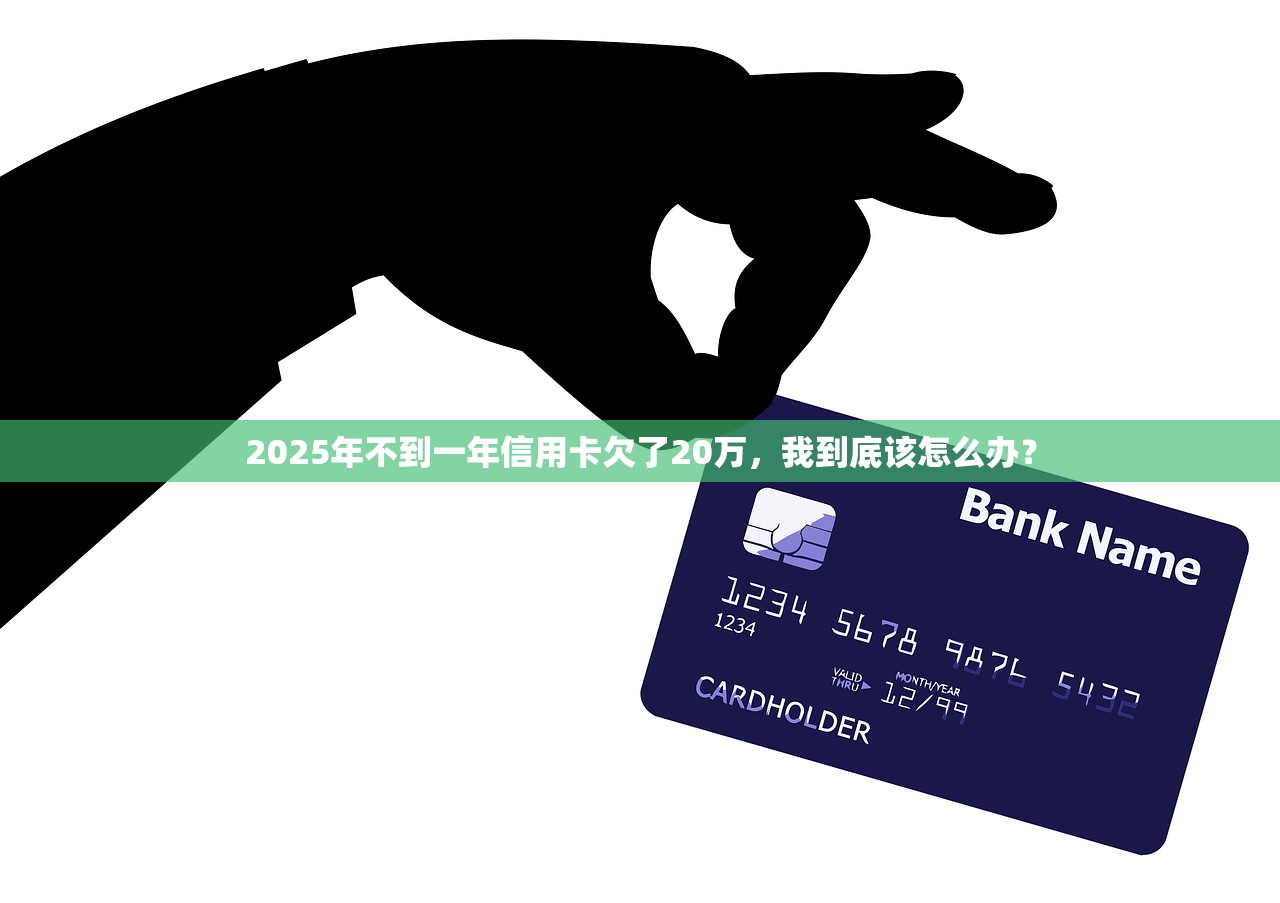 2025年不到一年信用卡欠了20万，我到底该怎么办？