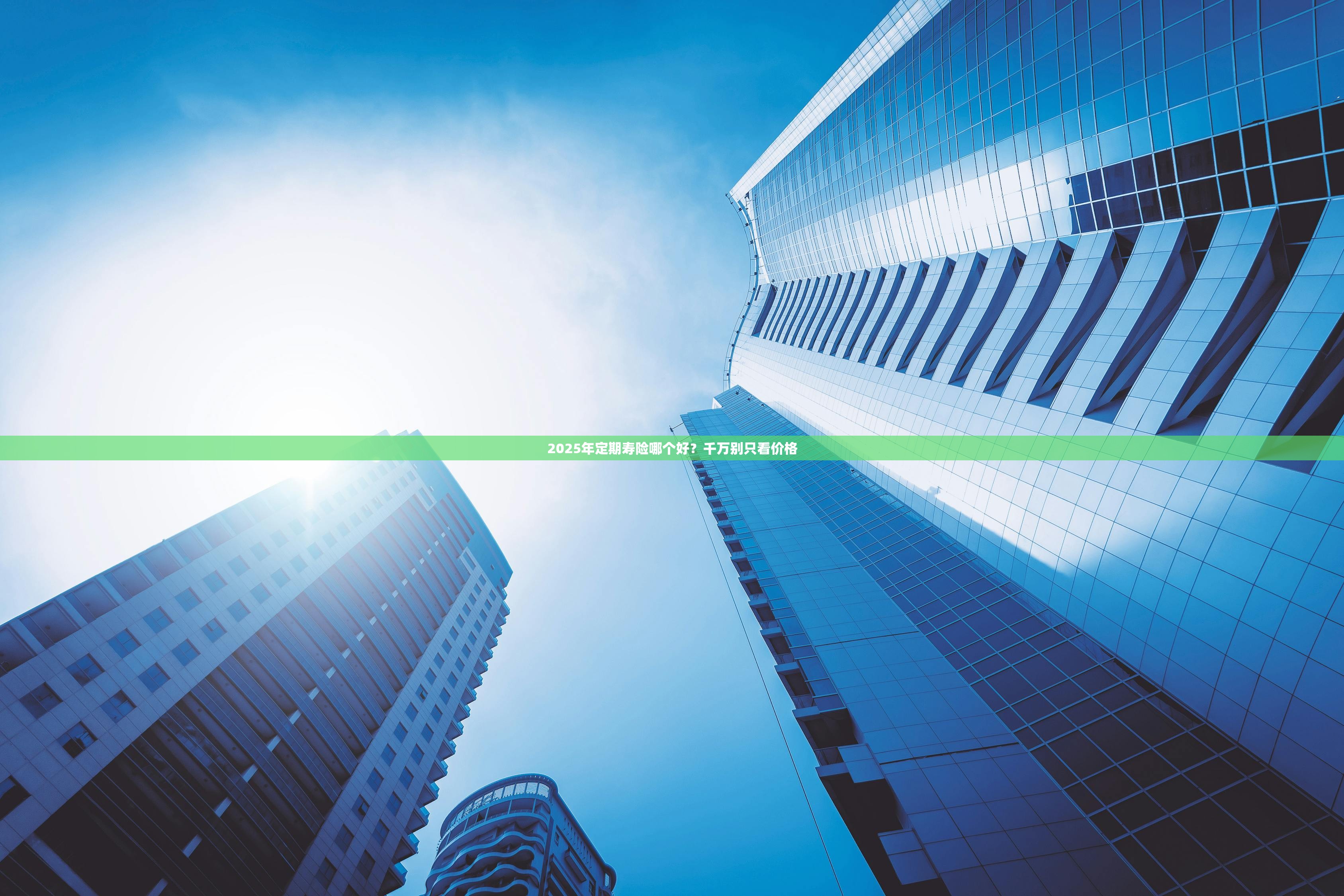 2025年定期寿险哪个好？千万别只看价格