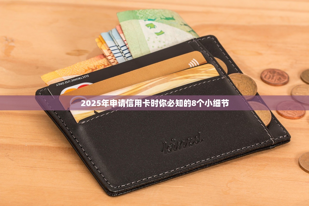 2025年申请信用卡时你必知的8个小细节