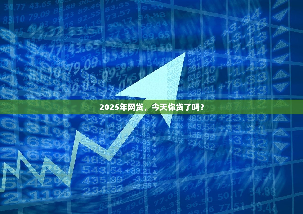 2025年网贷，今天你贷了吗？