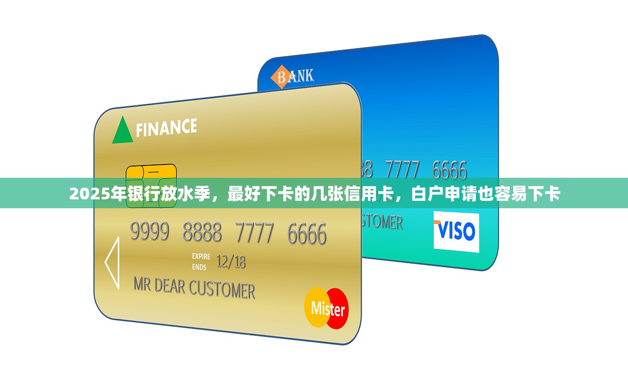 2025年银行放水季，最好下卡的几张信用卡，白户申请也容易下卡