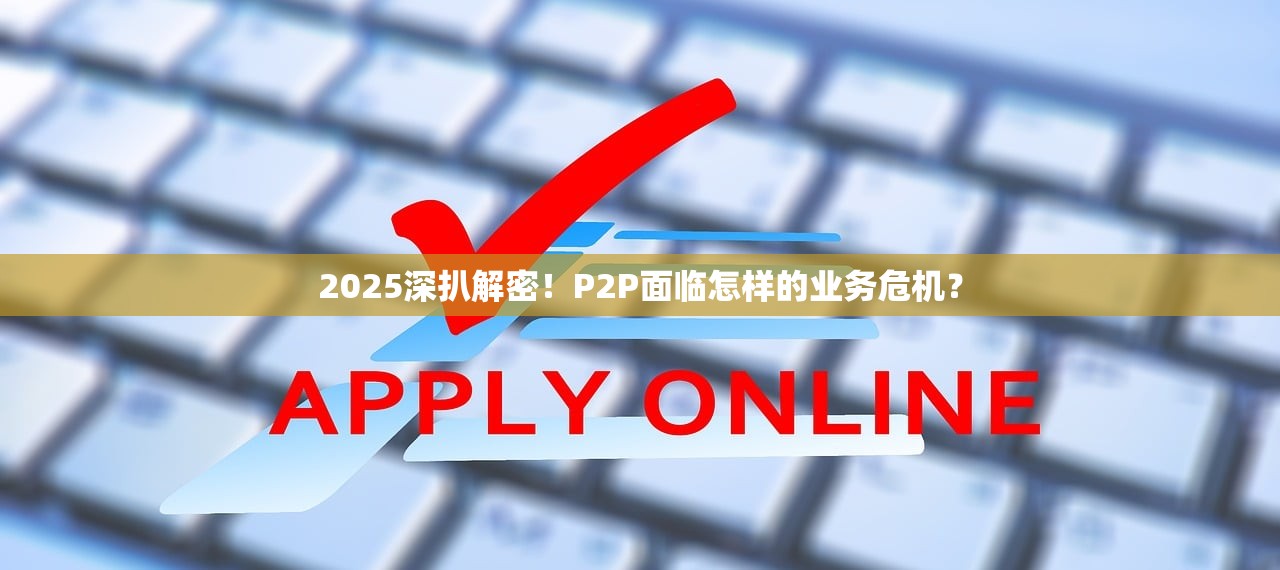 2025深扒解密！P2P面临怎样的业务危机？