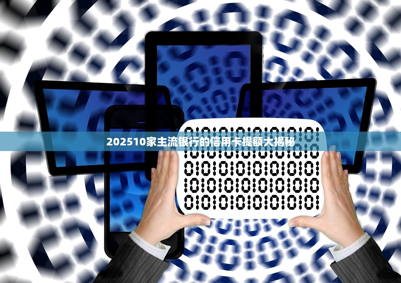 202510家主流银行的信用卡提额大揭秘
