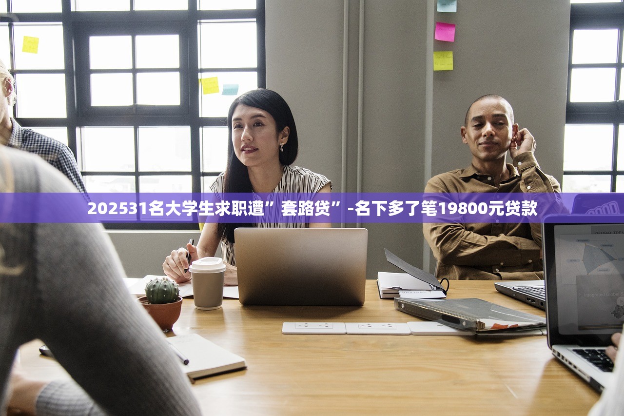 202531名大学生求职遭”套路贷”-名下多了笔19800元贷款
